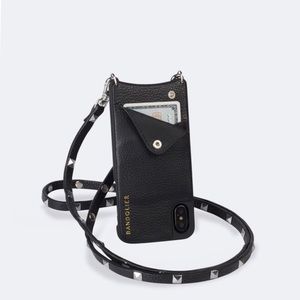Bandolier Crossbody Black/Silver I phone X/XS